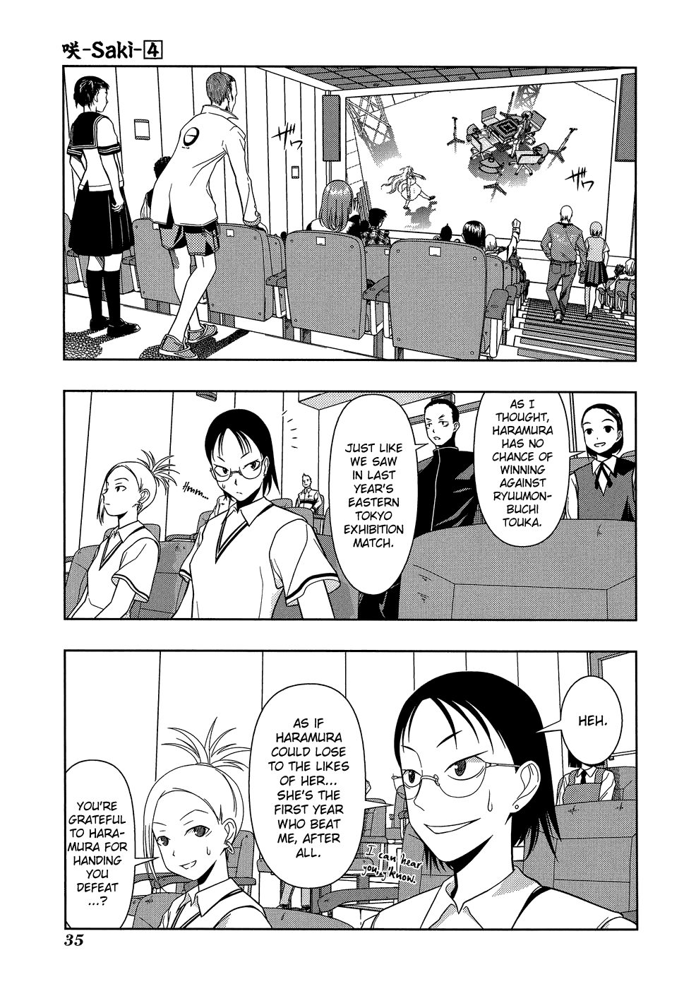 Saki Chapter 26 page 6 - Chapter 26: Theory