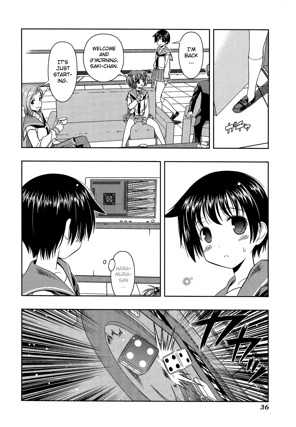 Saki Chapter 26 page 7 - Chapter 26: Theory