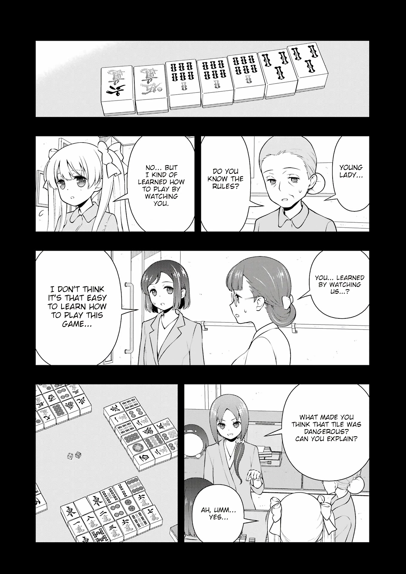 Saki Chapter 260 page 4 - Chapter 260: Pupil 2