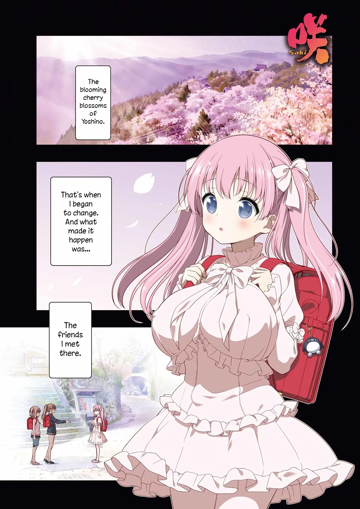 Saki Chapter 261 page 1 - Chapter 261: Yoshino
