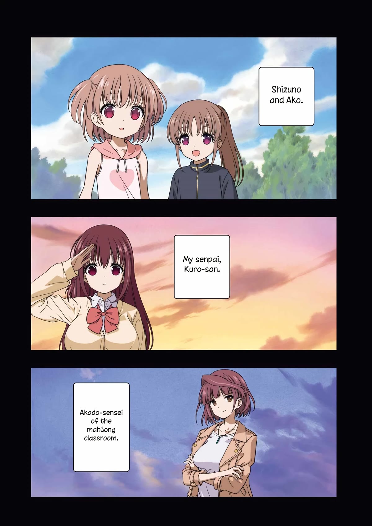 Saki Chapter 261 page 3 - Chapter 261: Yoshino