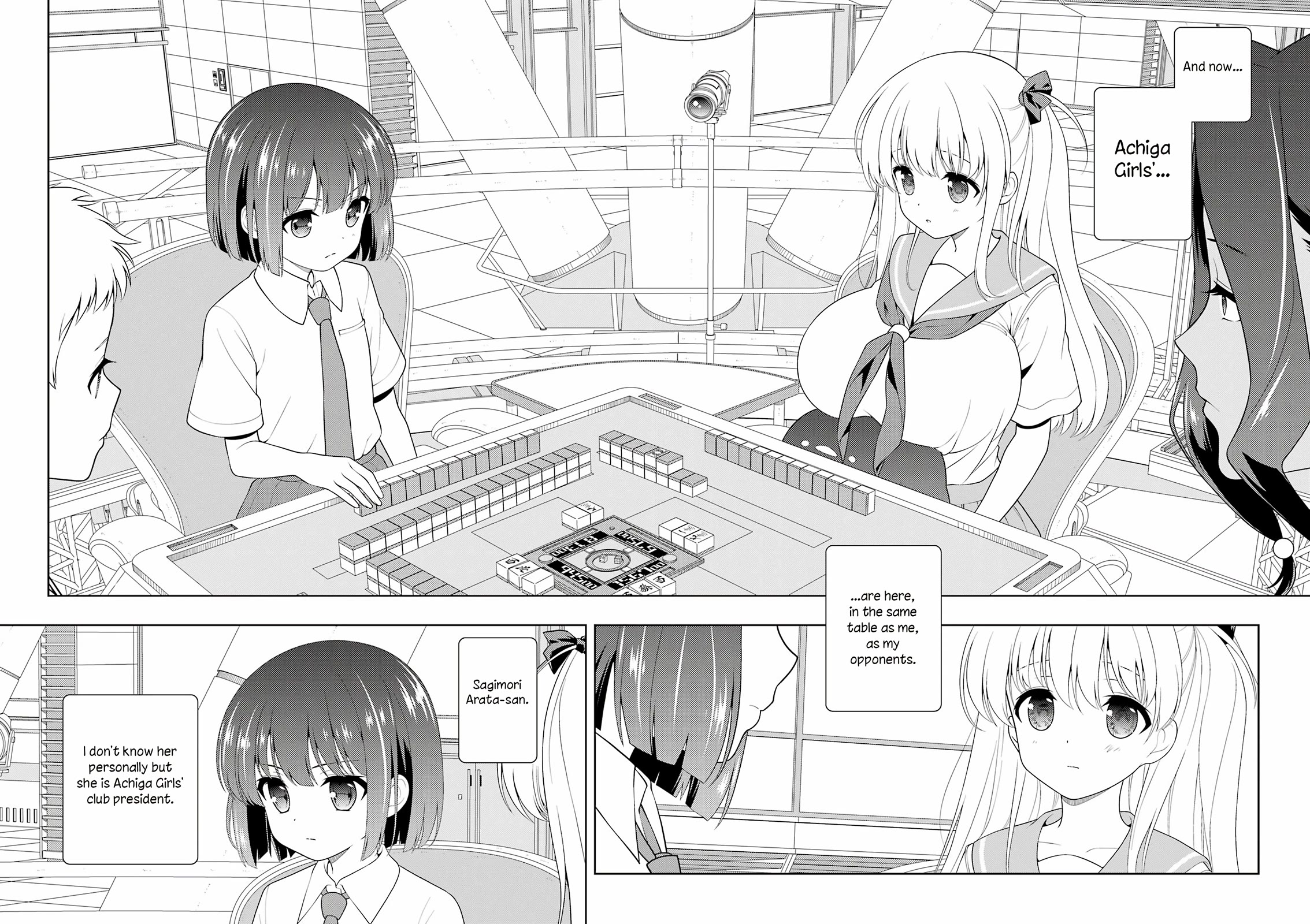 Saki Chapter 261 page 8 - Chapter 261: Yoshino