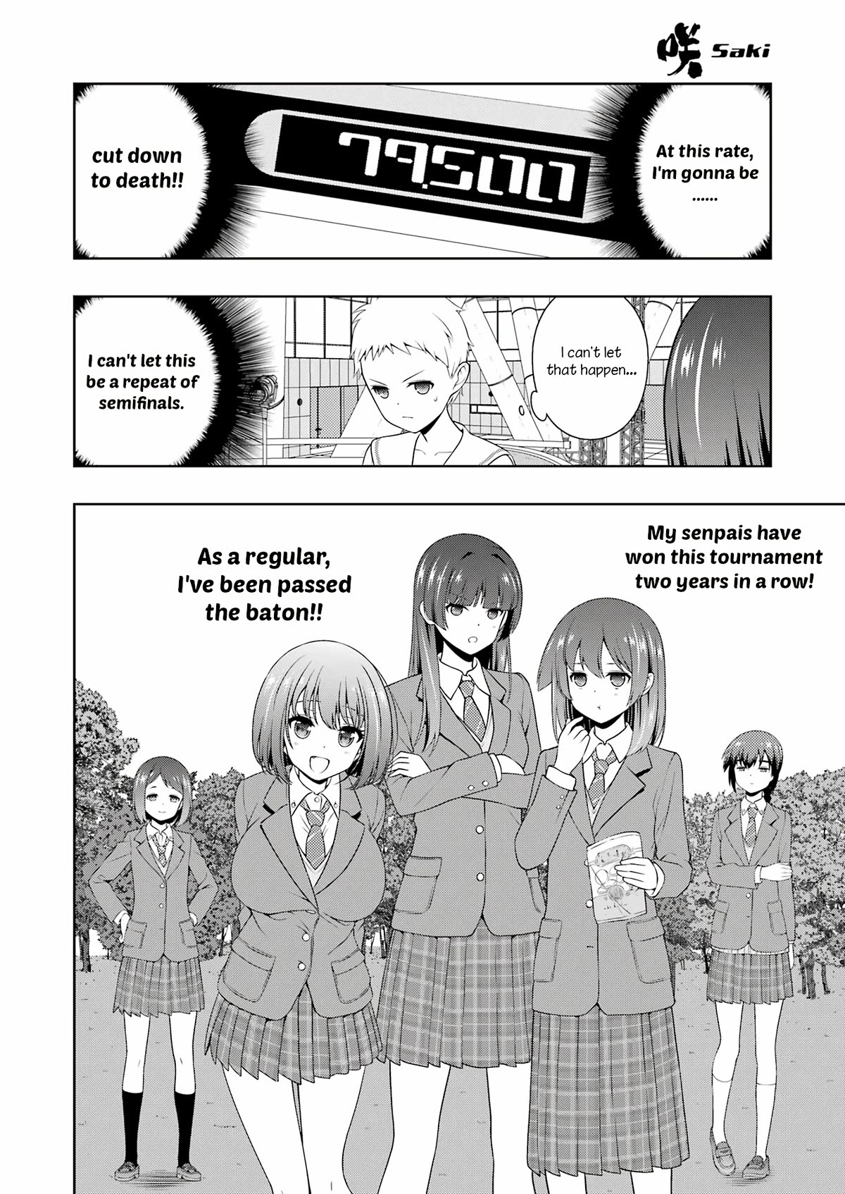 Saki Chapter 263 page 8 - Chapter 263: Firepower