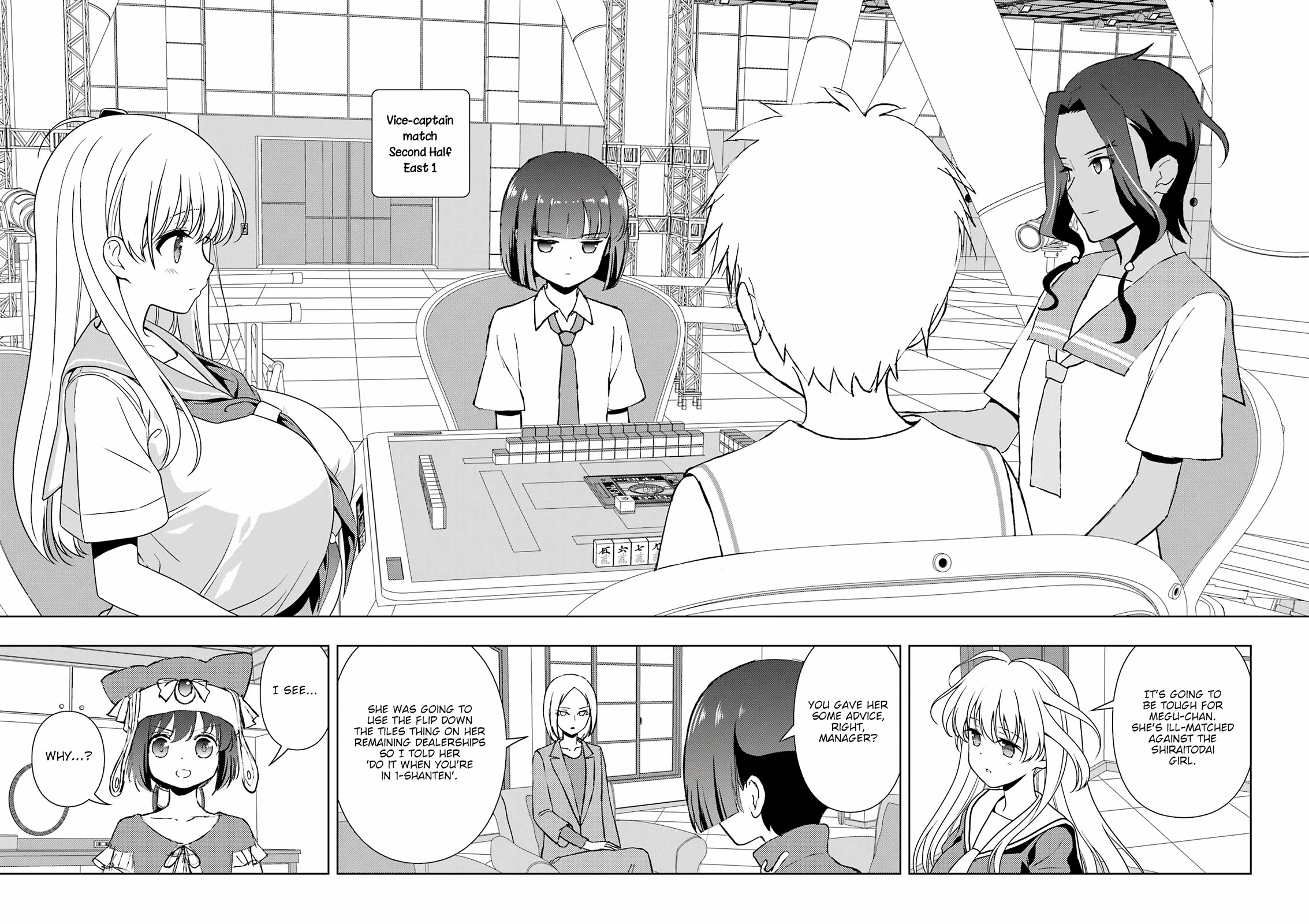 Saki Chapter 268 page 2 - Chapter 268: Fierce