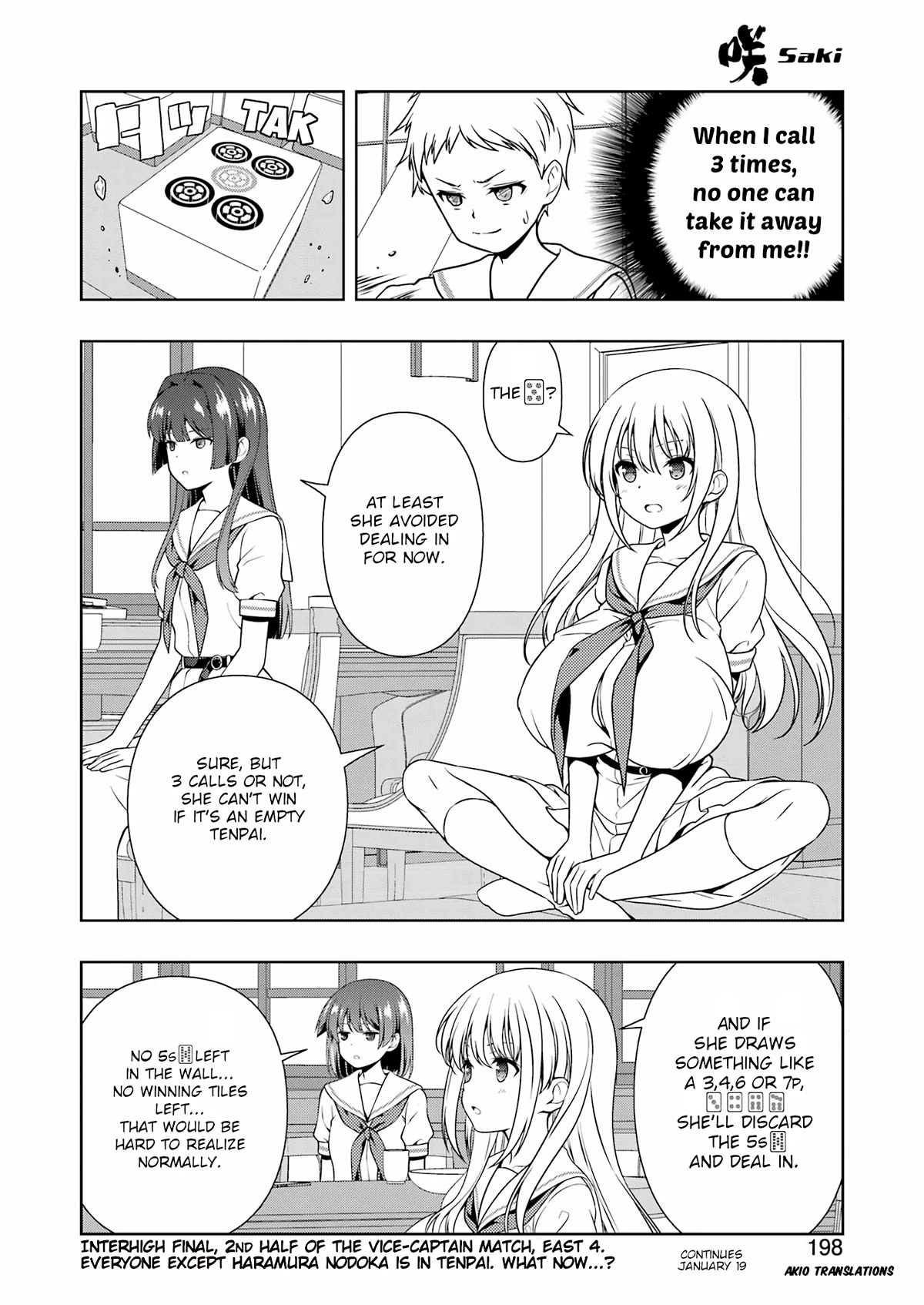 Saki Chapter 269 page 15 - Chapter 269: Urgency