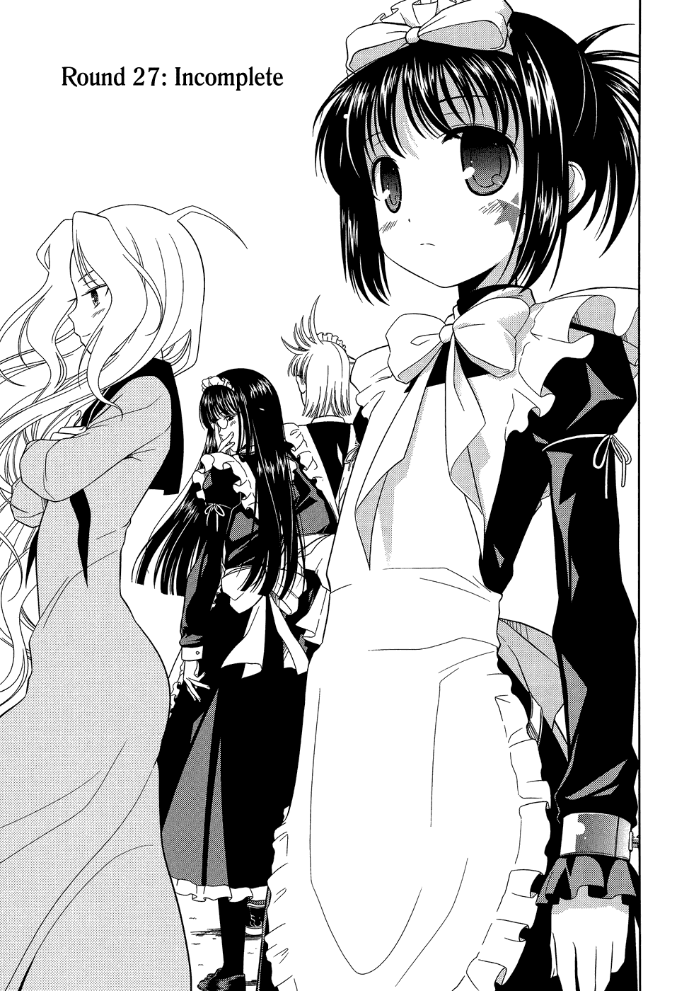 Saki Chapter 27 page 1 - Chapter 27: Incomplete