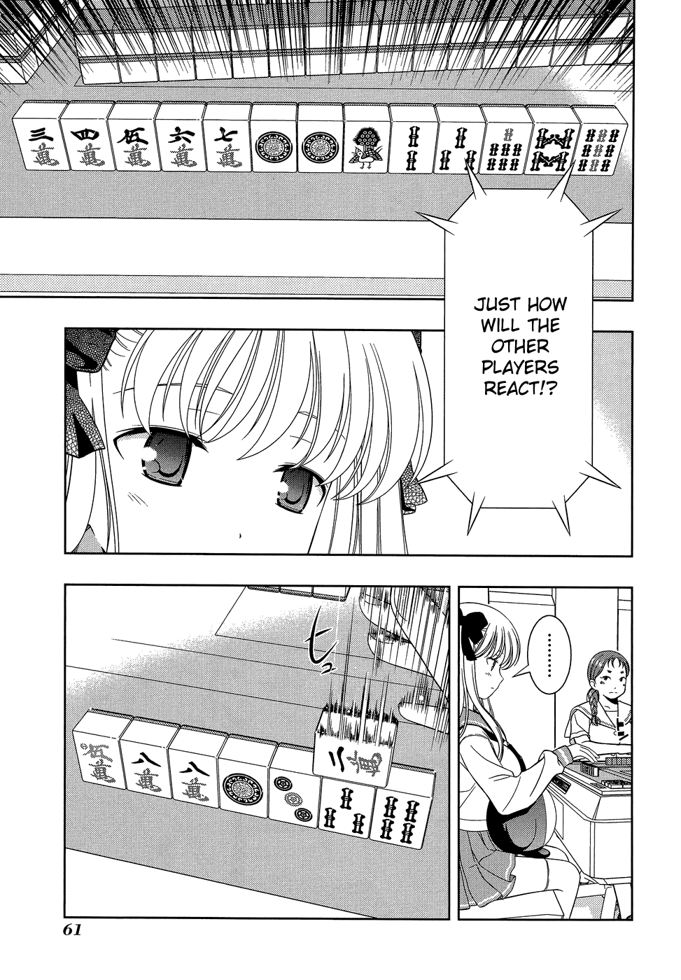 Saki Chapter 27 page 13 - Chapter 27: Incomplete