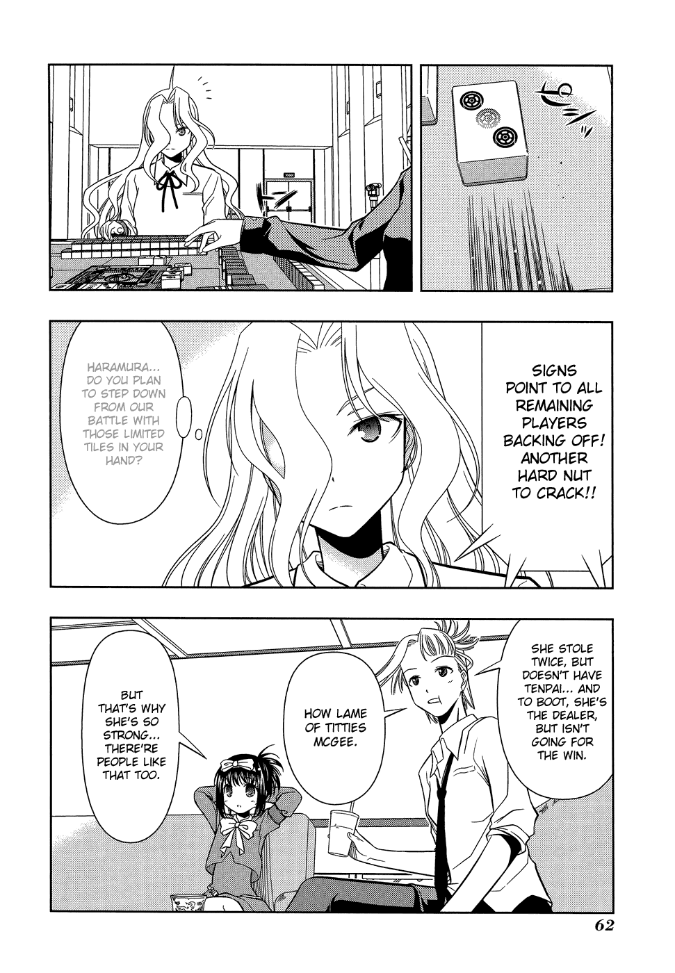 Saki Chapter 27 page 14 - Chapter 27: Incomplete