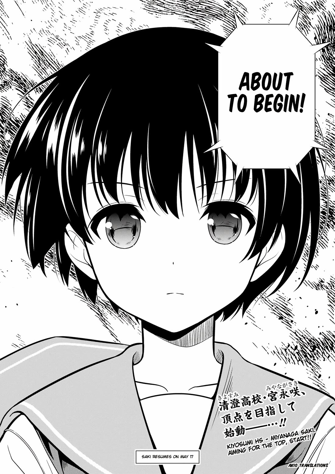Saki Chapter 272 page 14 - Chapter 272: Obstruction