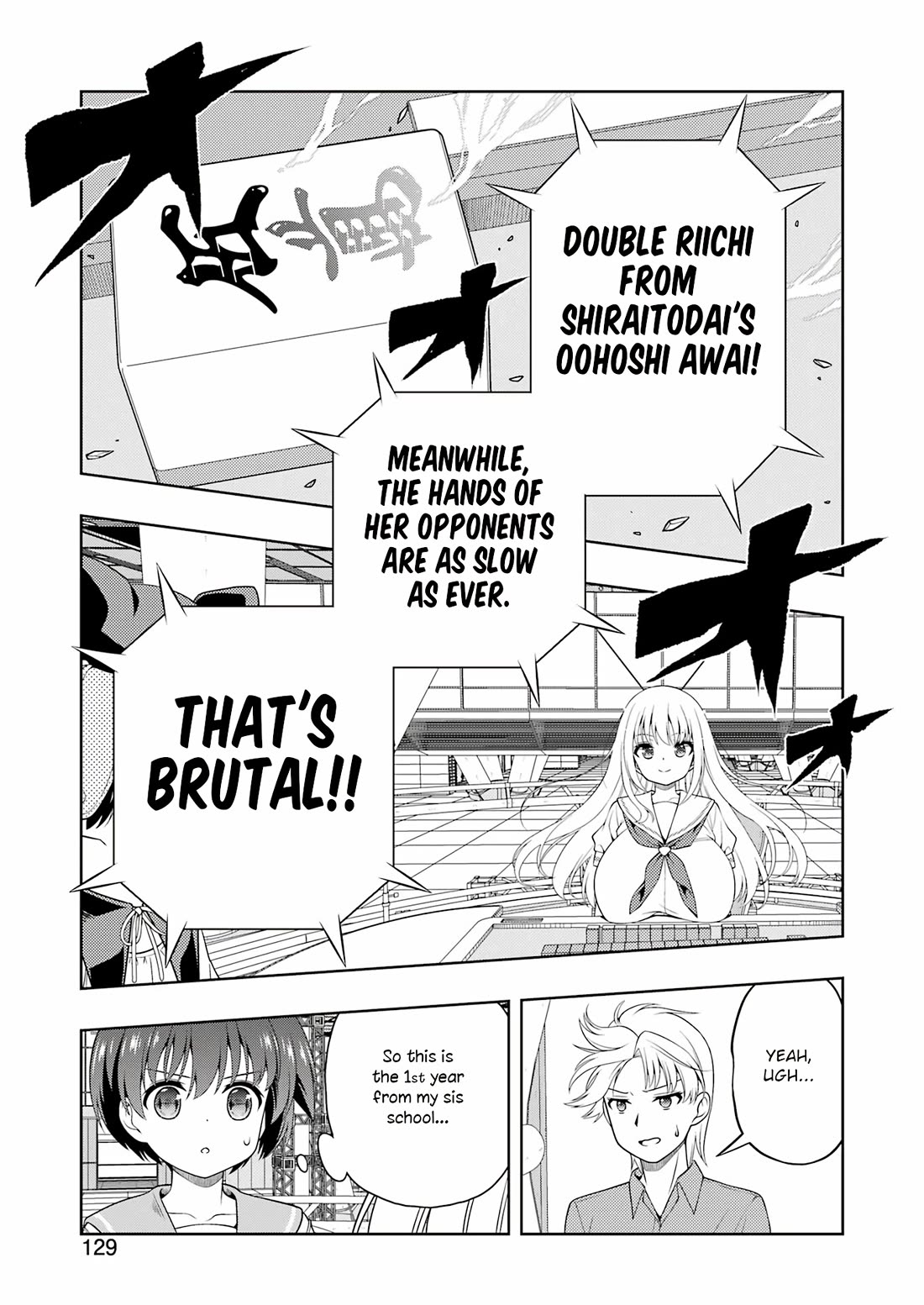Saki Chapter 275 page 12 - Chapter 275: Delay