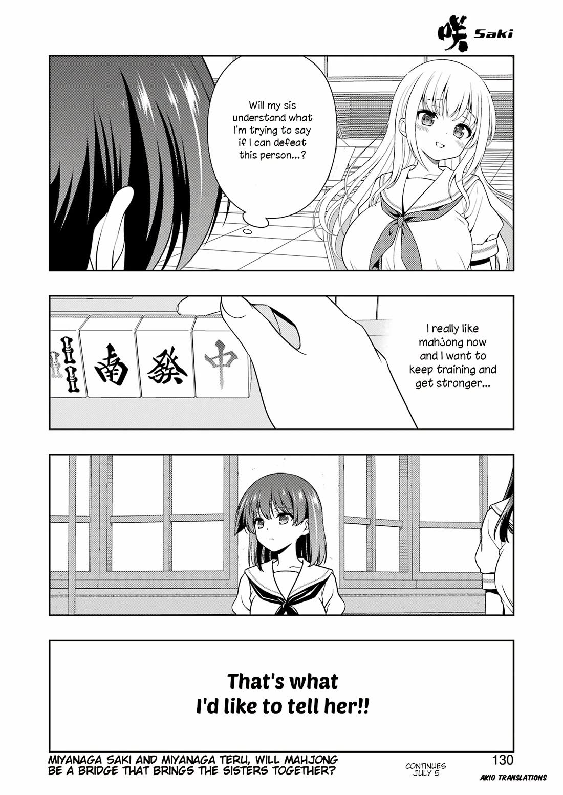 Saki Chapter 275 page 13 - Chapter 275: Delay