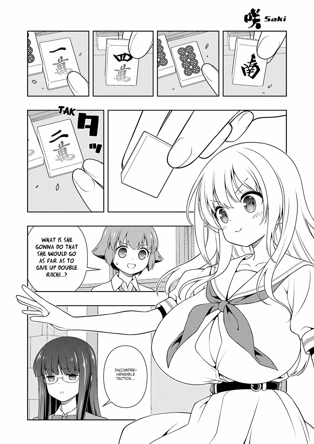 Saki Chapter 278 page 4 - Chapter 278: Killer Move