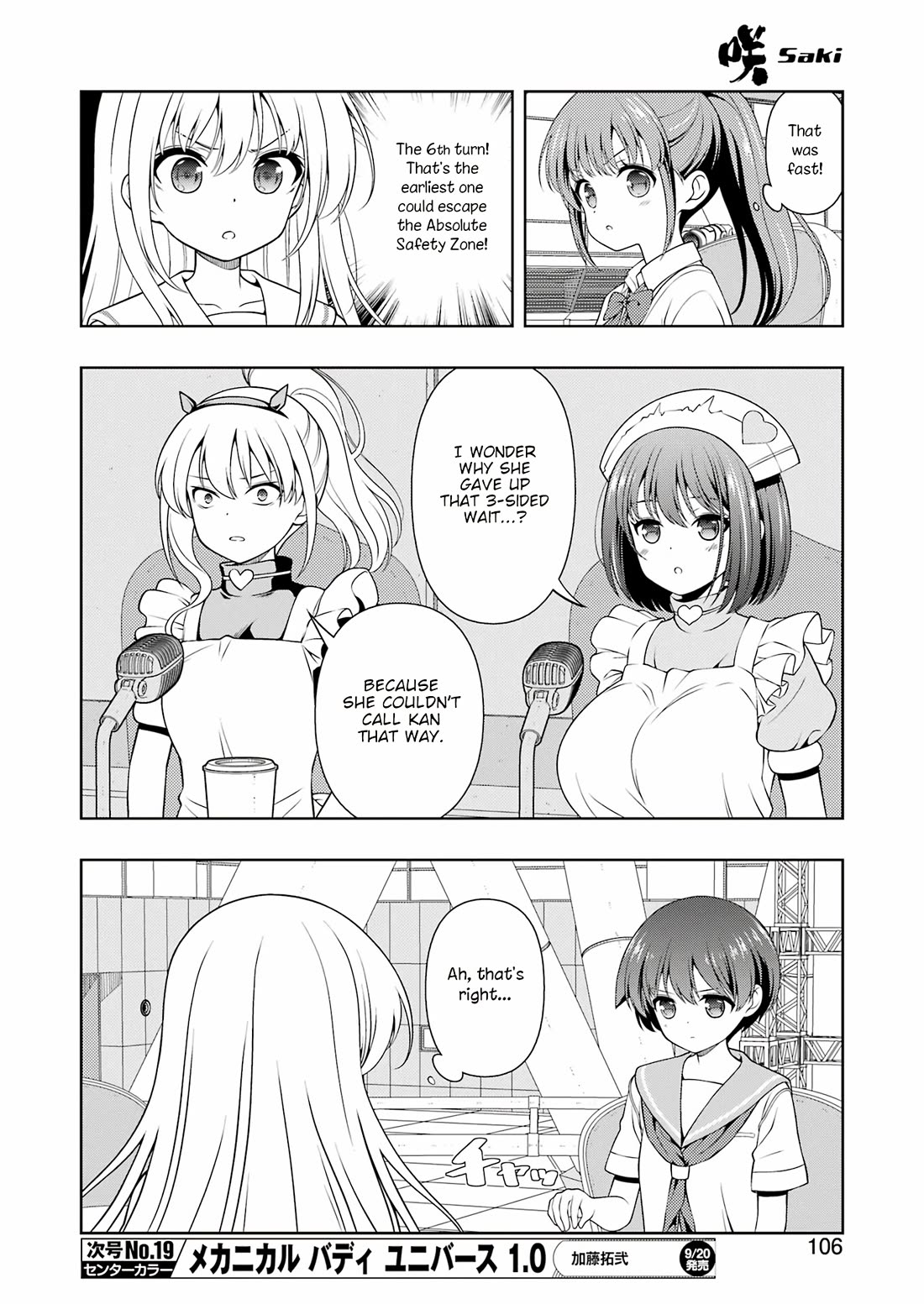 Saki Chapter 278 page 8 - Chapter 278: Killer Move