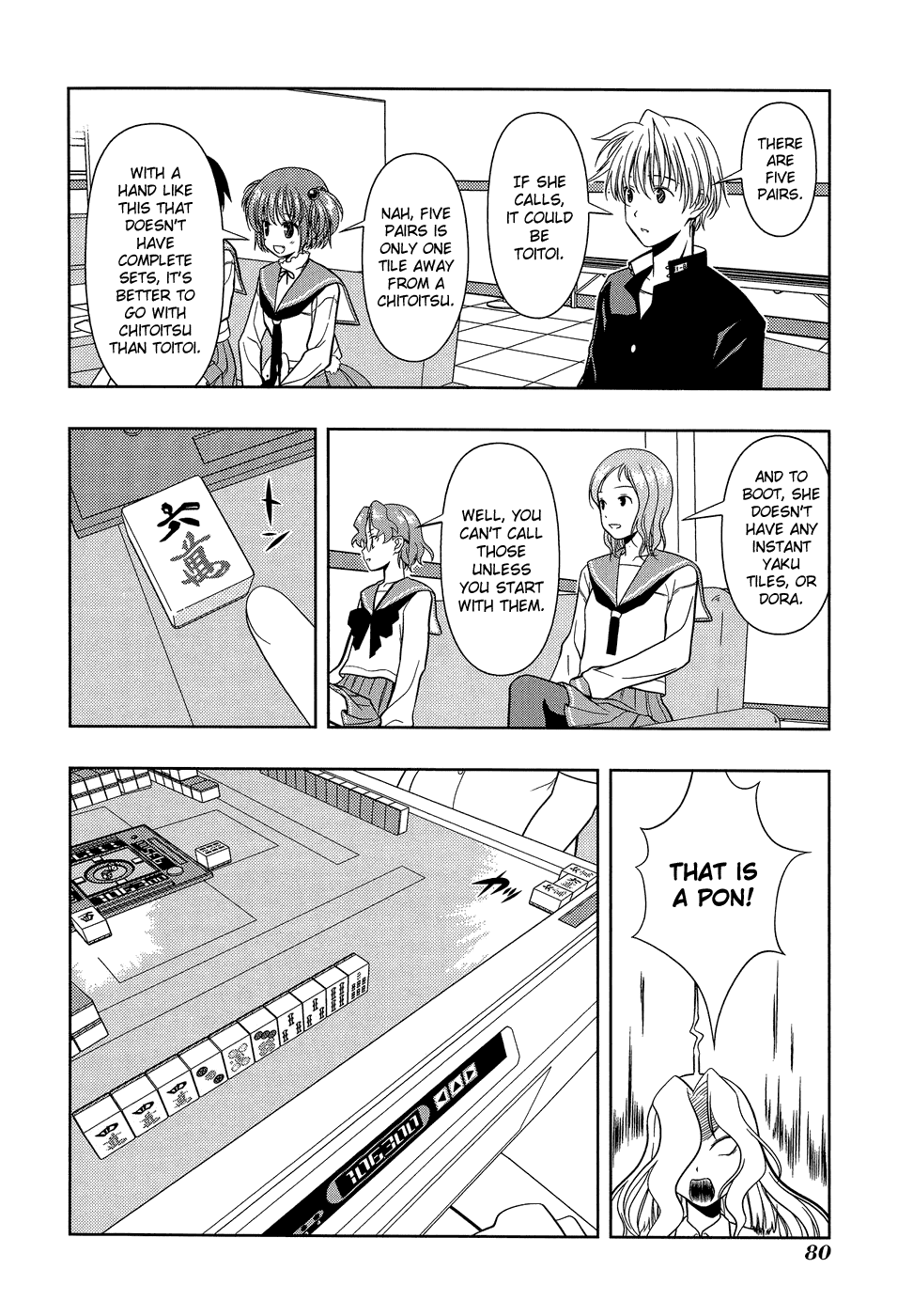 Saki Chapter 28 page 12 - Chapter 28: Disaster