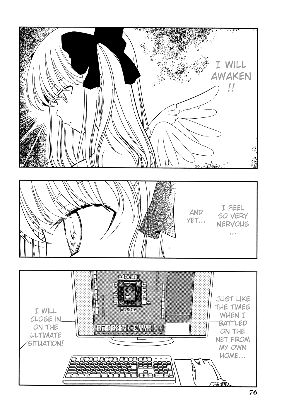 Saki Chapter 28 page 8 - Chapter 28: Disaster
