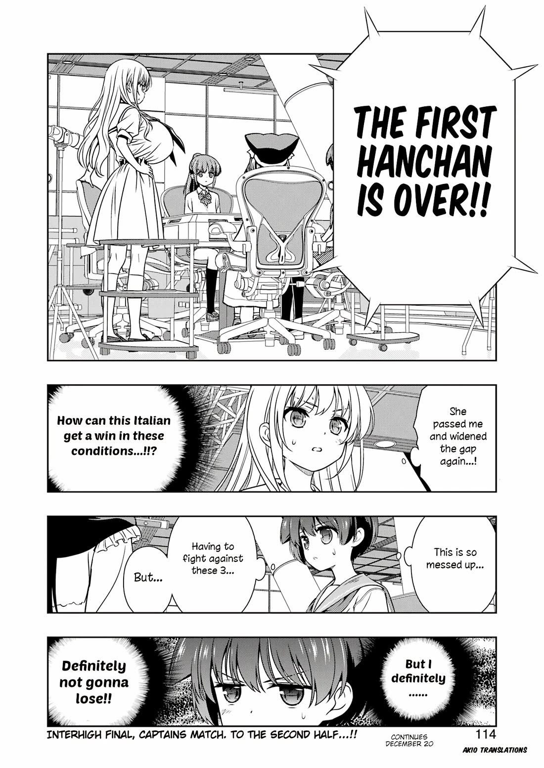 Saki Chapter 282 page 15 - Chapter 282: 3 People
