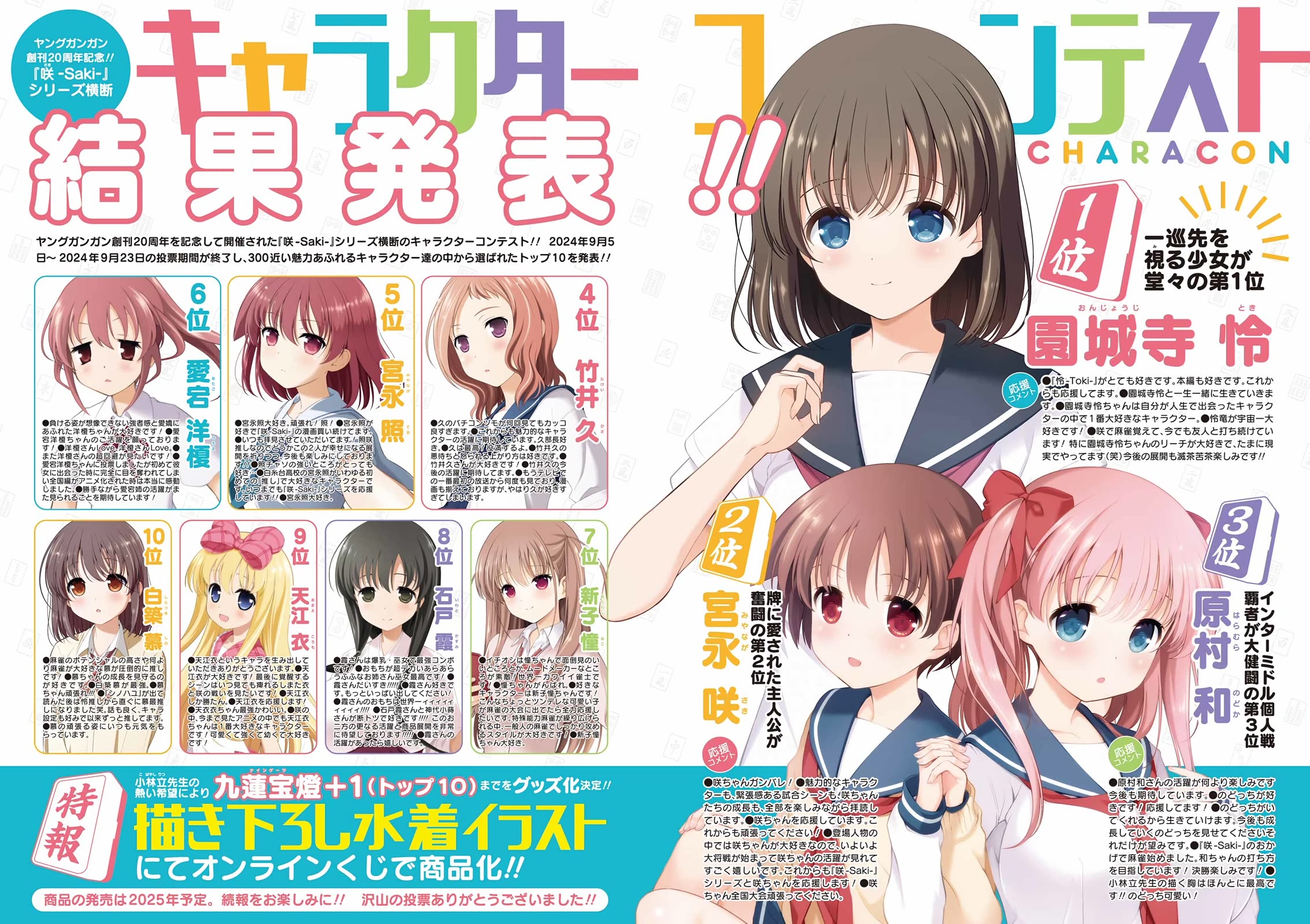 Saki Chapter 282 page 16 - Chapter 282: 3 People