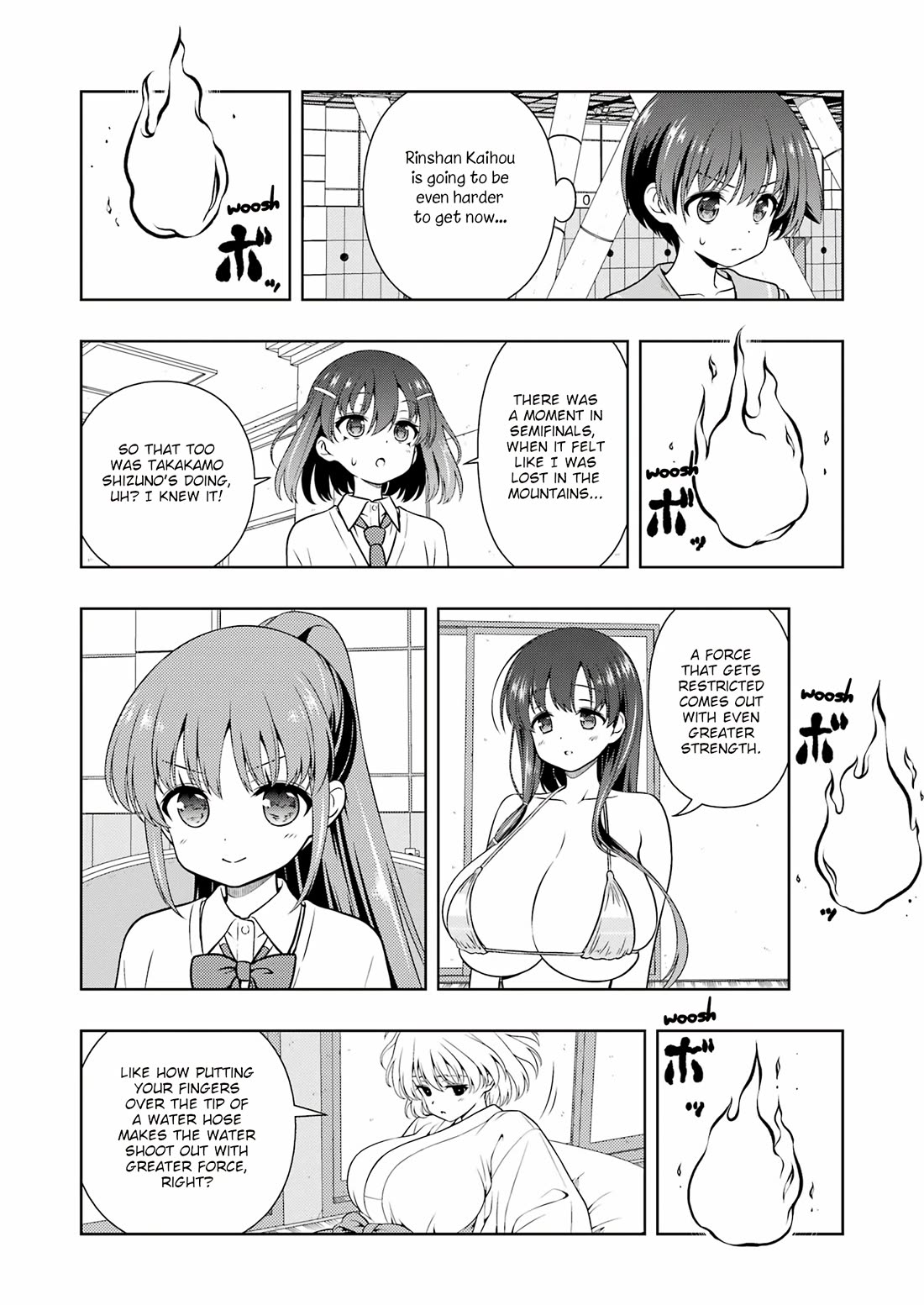 Saki Chapter 282 page 4 - Chapter 282: 3 People