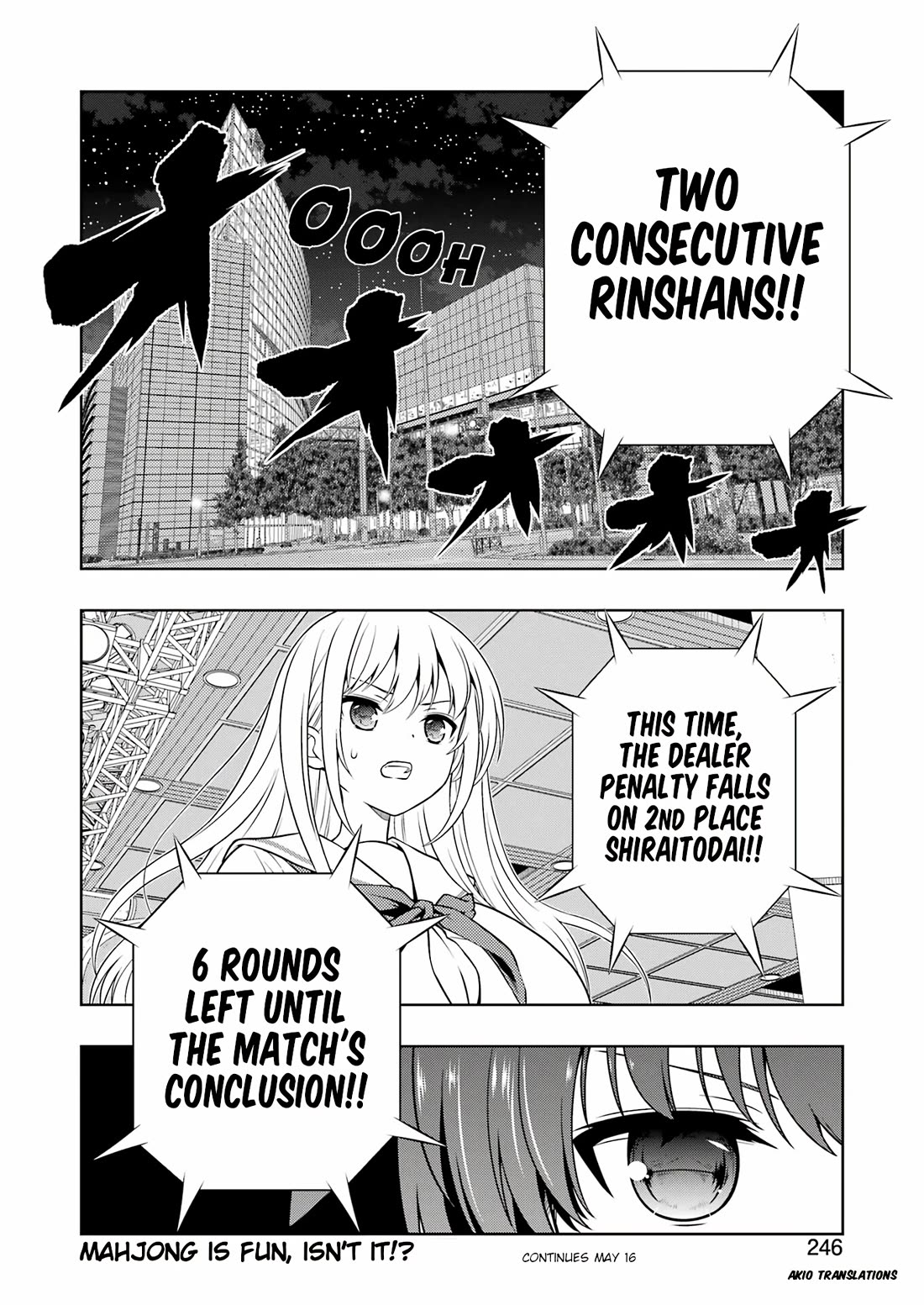 Saki Chapter 285 page 13 - Chapter 285: Clash