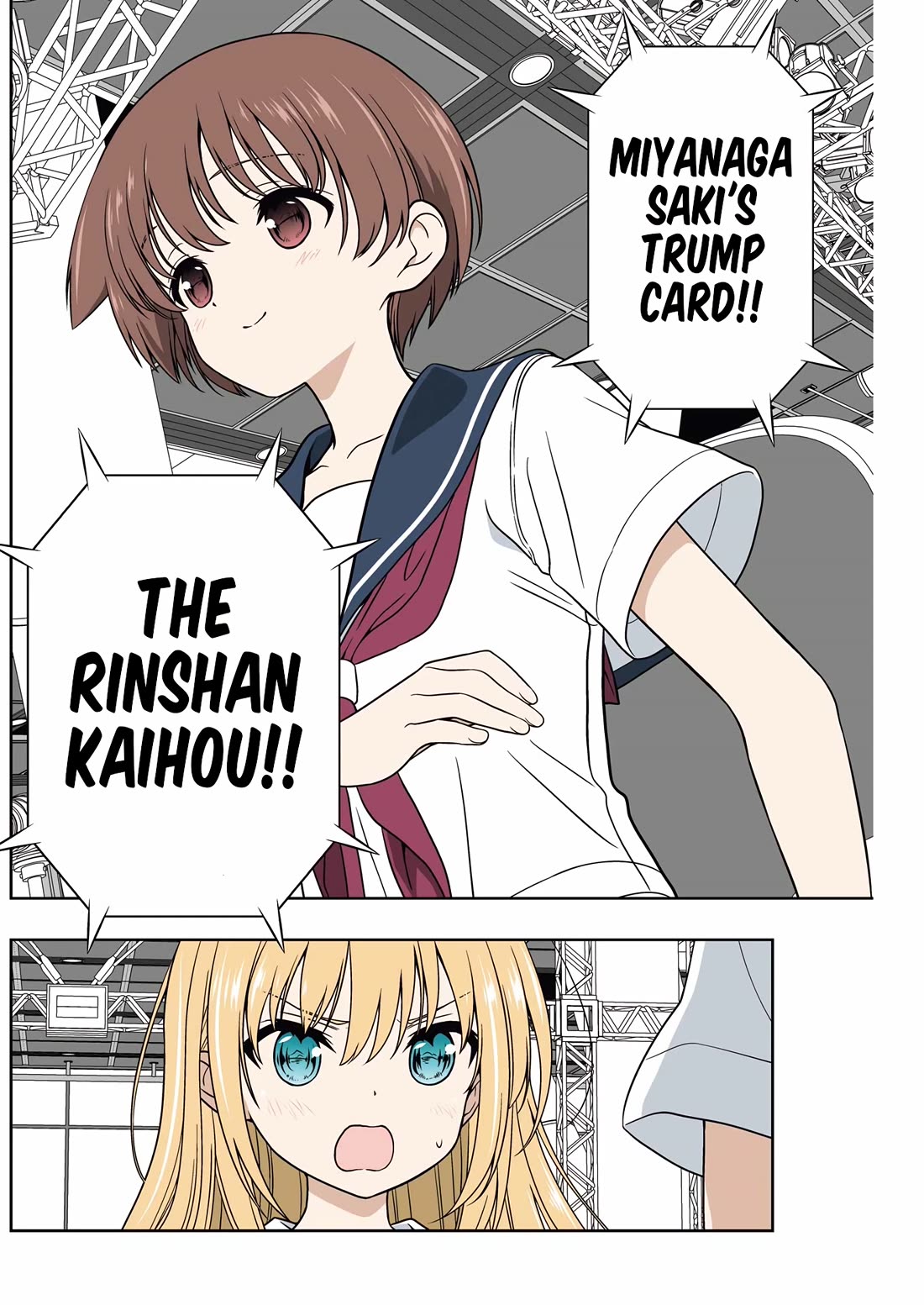Saki Chapter 285 page 3 - Chapter 285: Clash