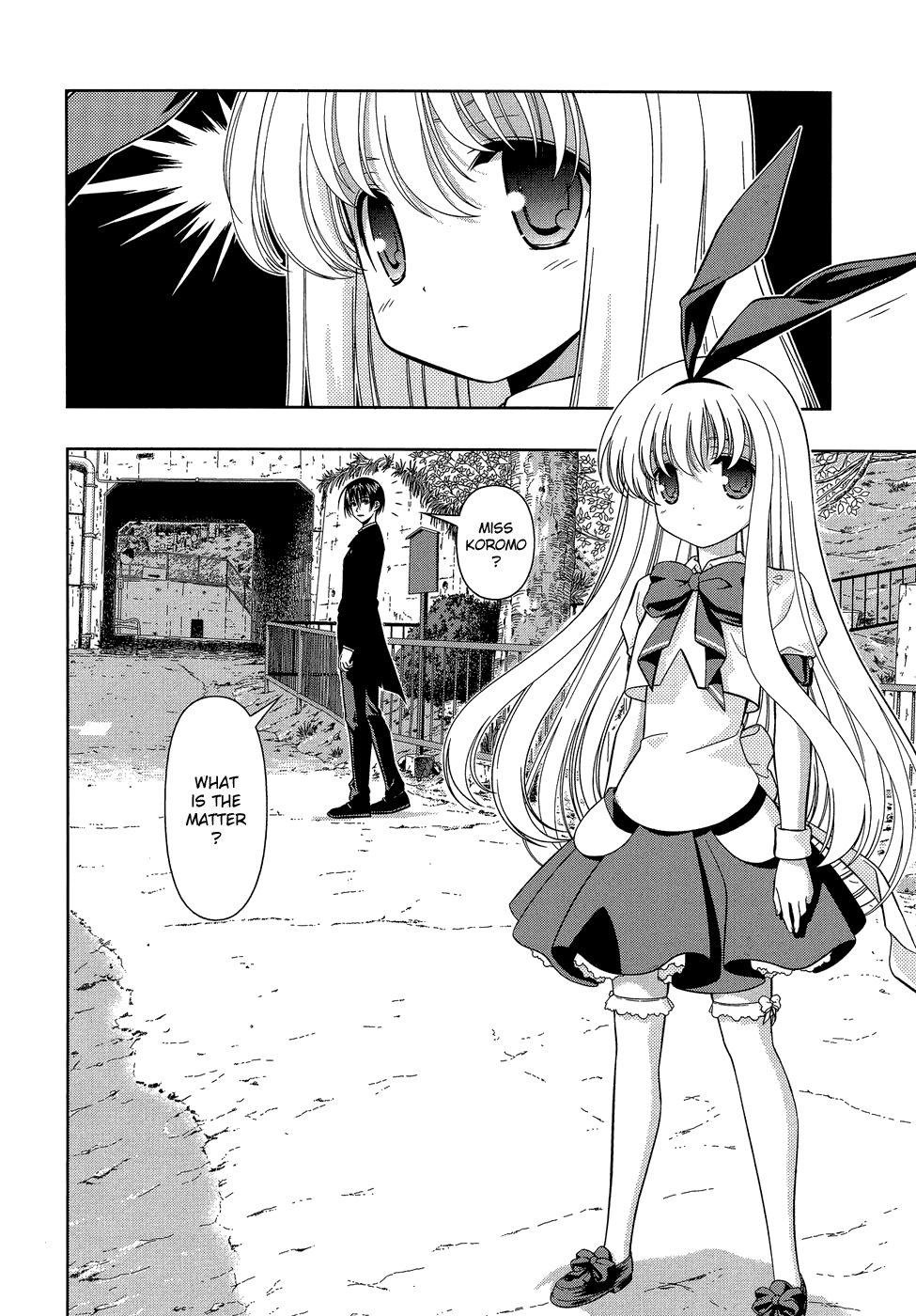 Saki Chapter 29 page 12 - Chapter 29: Another Face