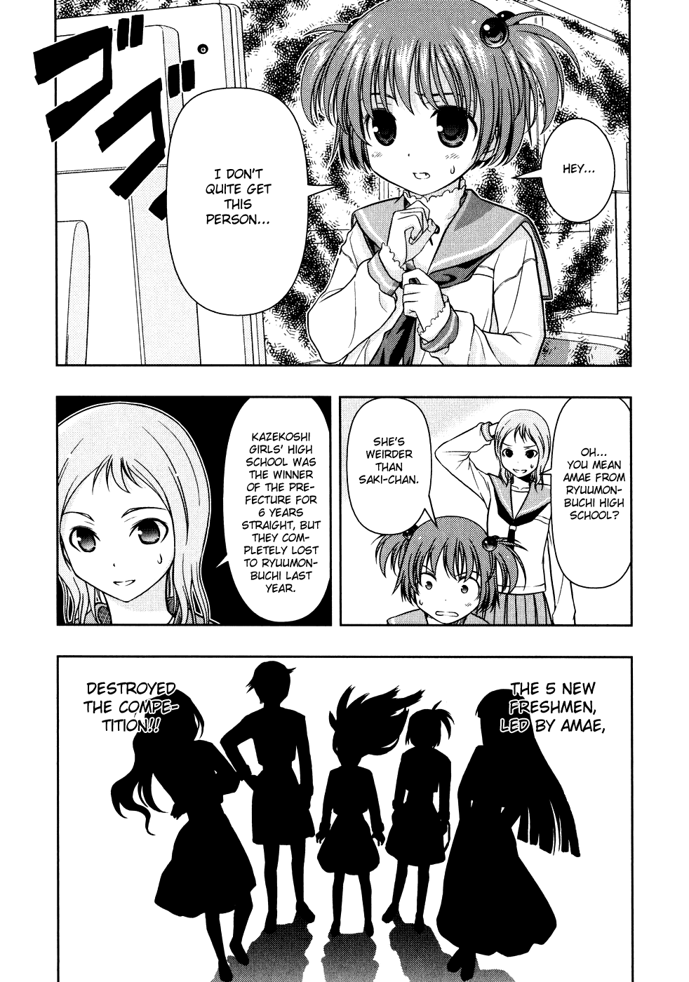 Saki Chapter 3 page 12 - Chapter 3: Mahjong Parlor