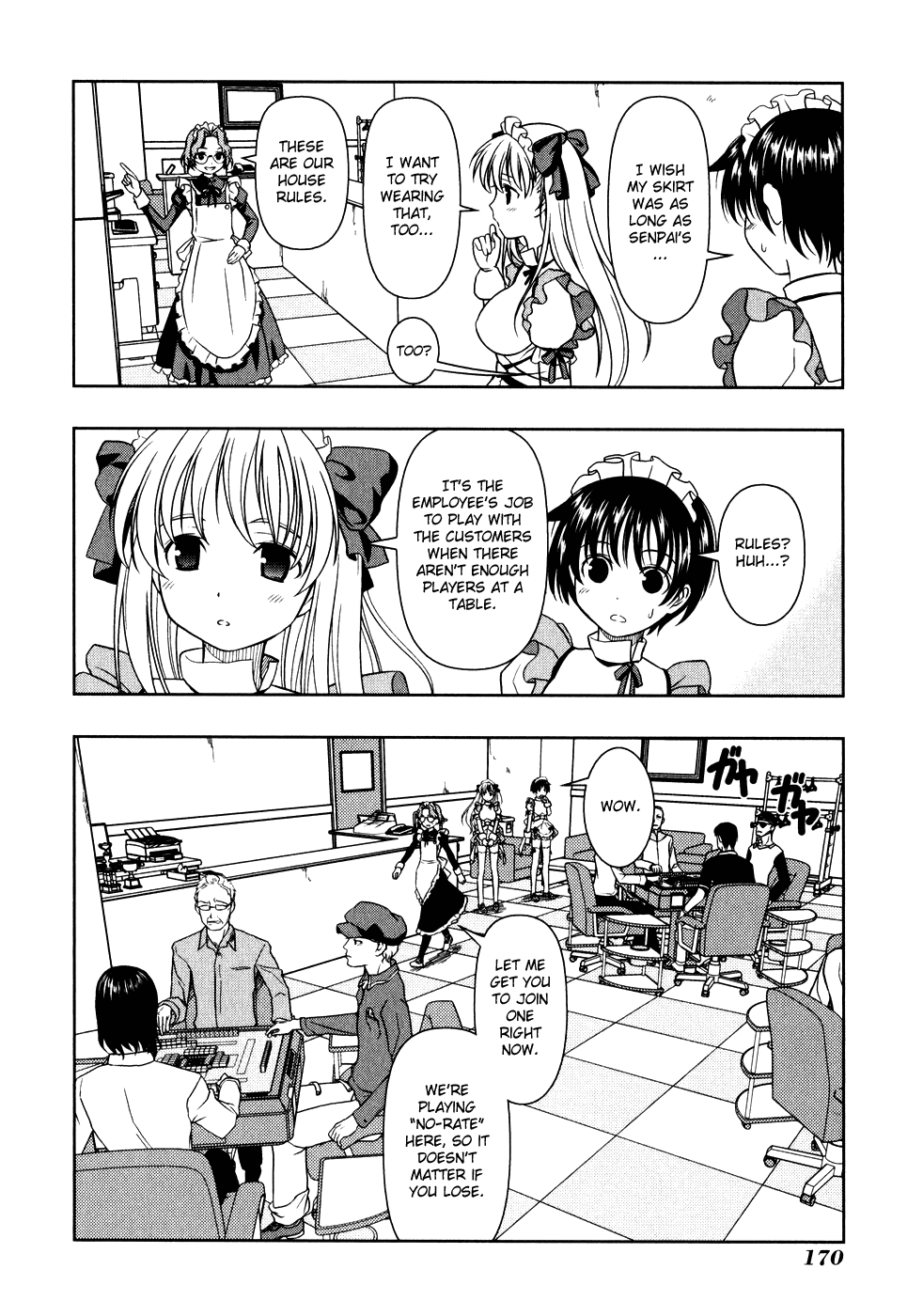 Saki Chapter 3 page 17 - Chapter 3: Mahjong Parlor