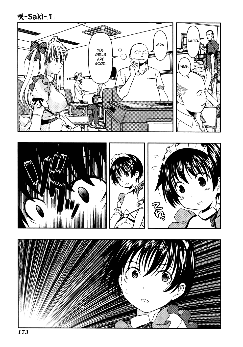 Saki Chapter 3 page 20 - Chapter 3: Mahjong Parlor