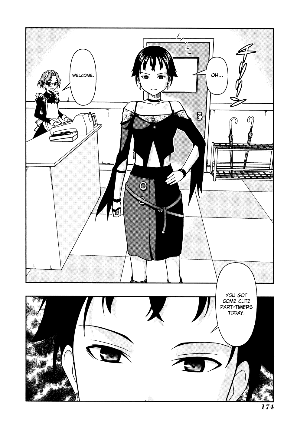 Saki Chapter 3 page 21 - Chapter 3: Mahjong Parlor