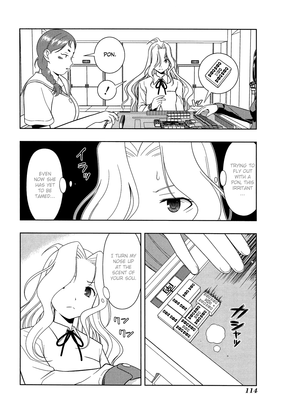 Saki Chapter 30 page 5 - Chapter 30: Complete Victory