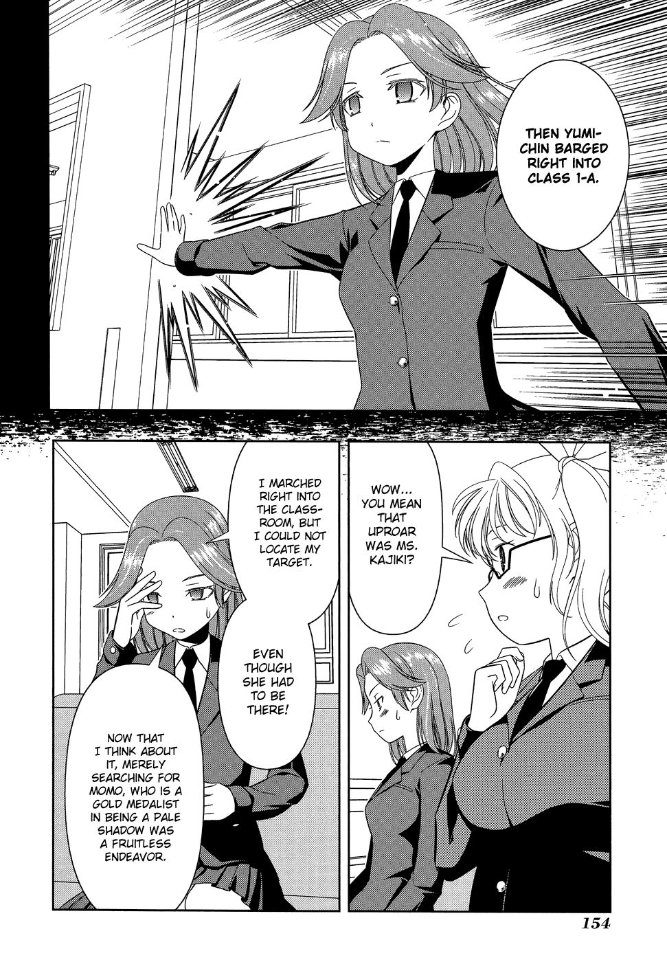 Saki Chapter 32 page 6 - Chapter 32: Upperclassman