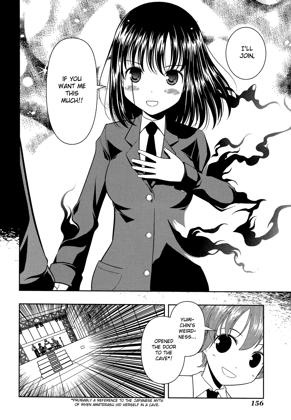 Saki Chapter 32 page 8 - Chapter 32: Upperclassman