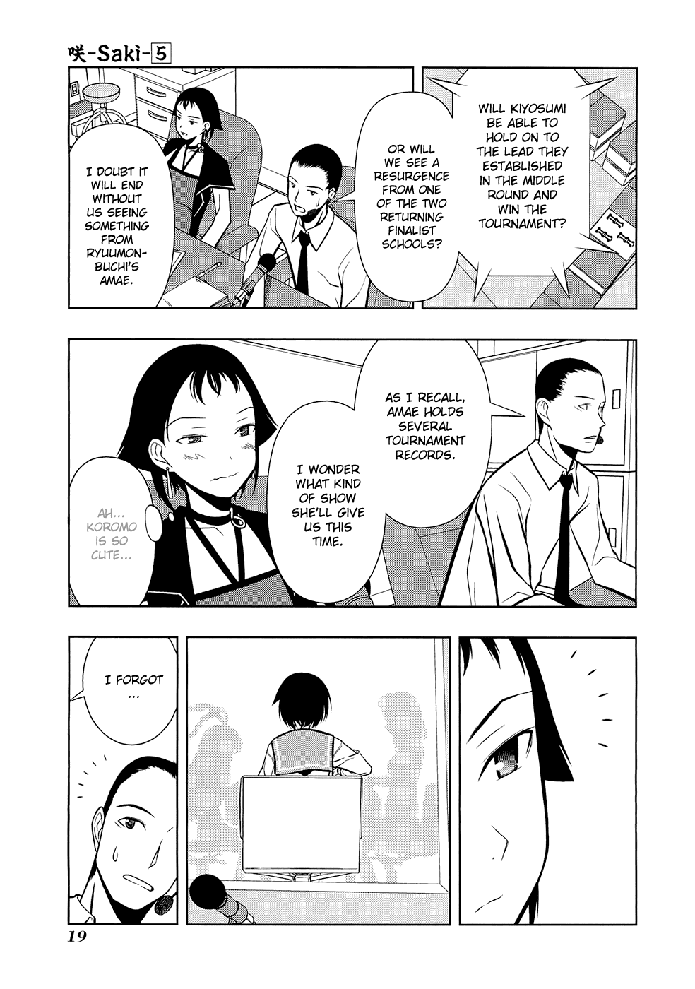 Saki Chapter 34 page 23 - Chapter 34: Monsters