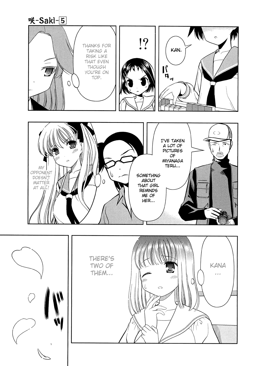 Saki Chapter 34 page 27 - Chapter 34: Monsters