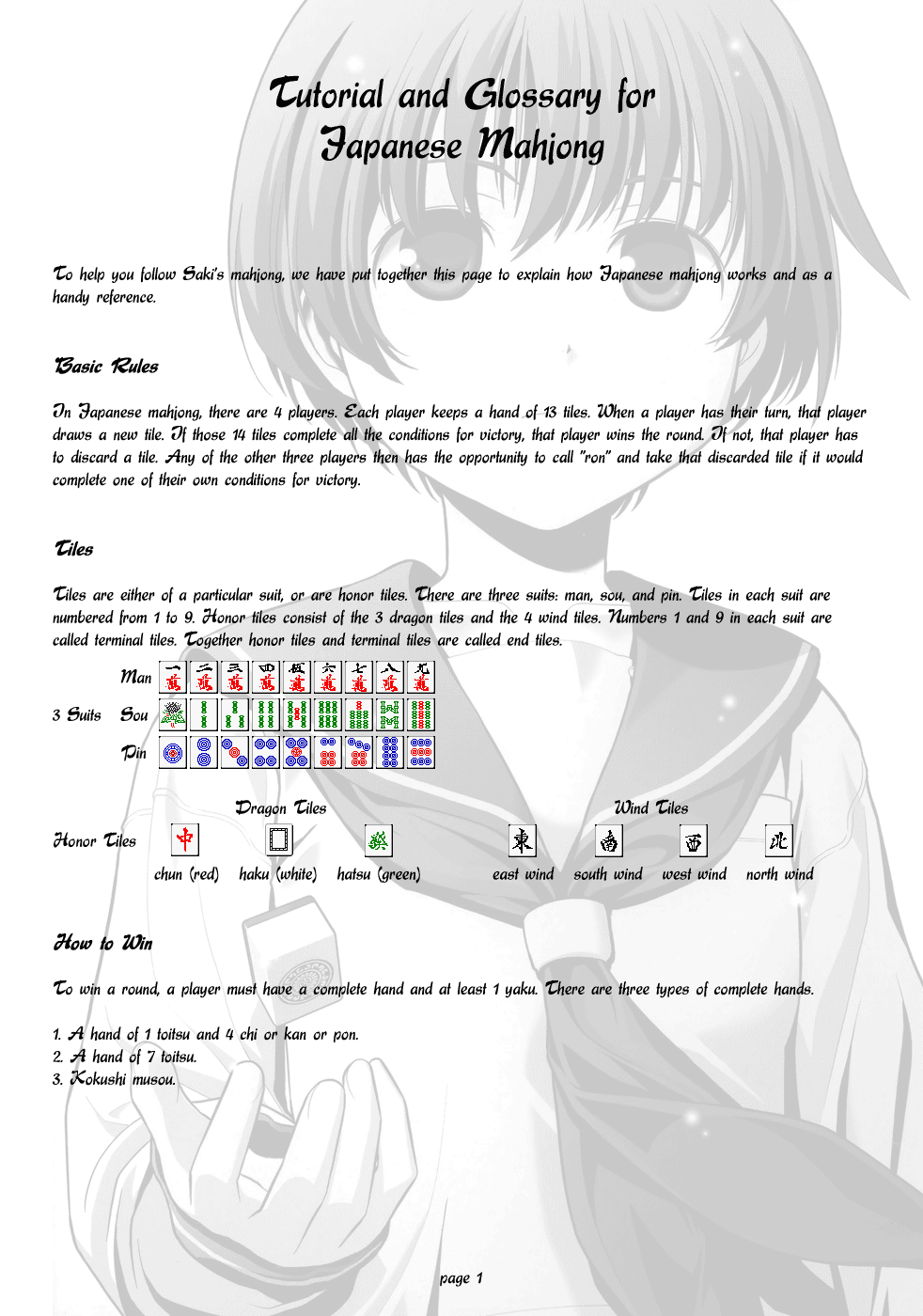 Saki Chapter 34 page 3 - Chapter 34: Monsters