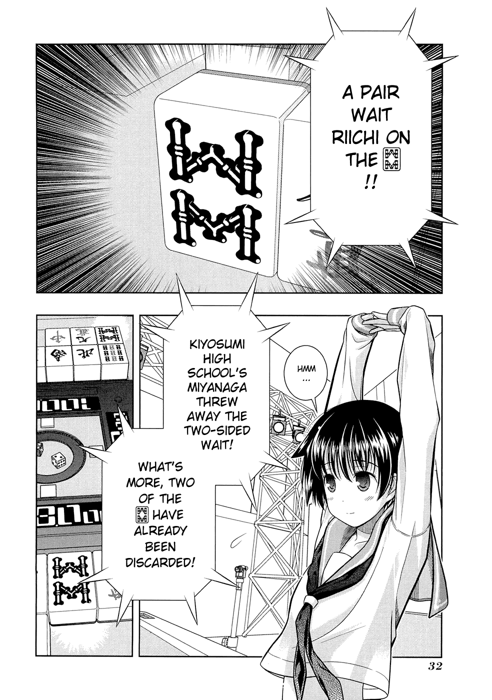 Saki Chapter 35 page 7 - Chapter 35: Trouble