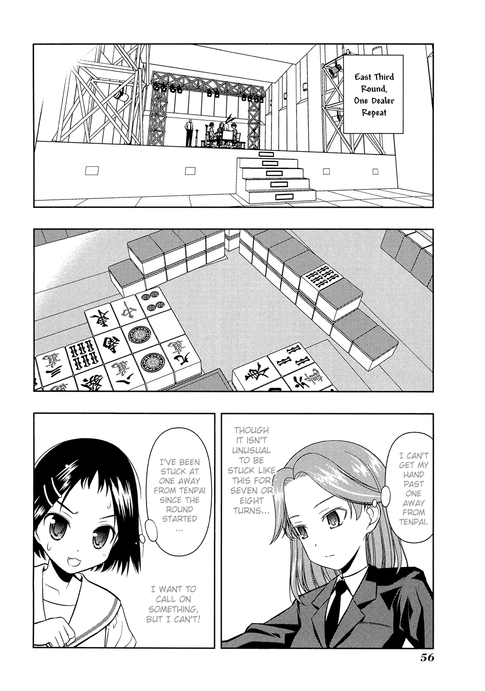 Saki Chapter 36 page 12 - Chapter 36: Full Moon