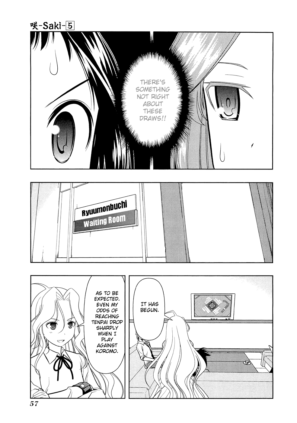 Saki Chapter 36 page 13 - Chapter 36: Full Moon