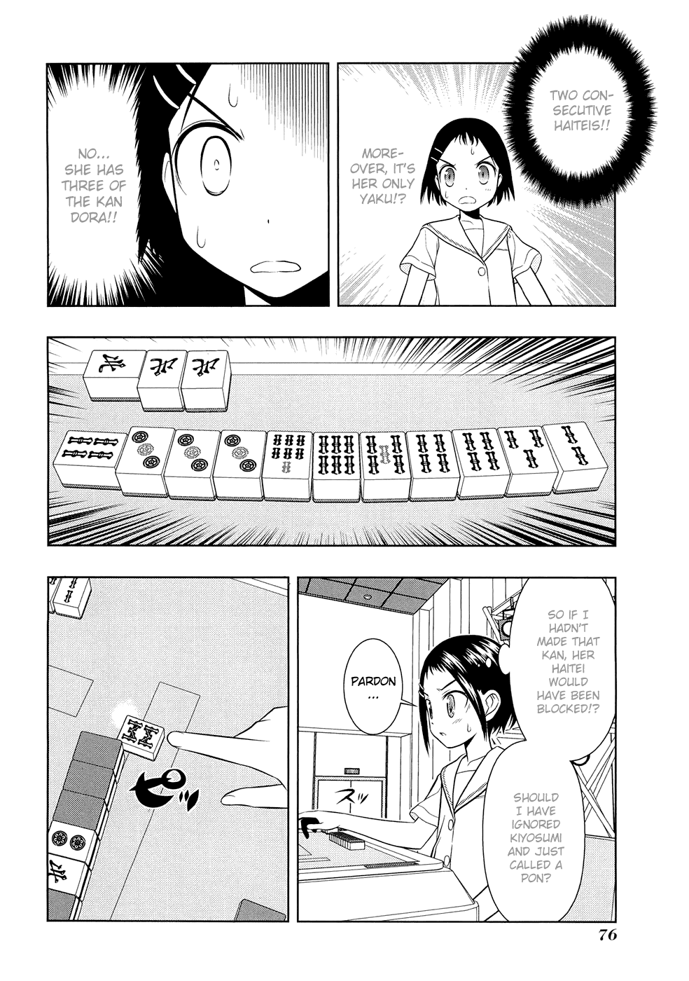 Saki Chapter 37 page 11 - Chapter 37: Haitei