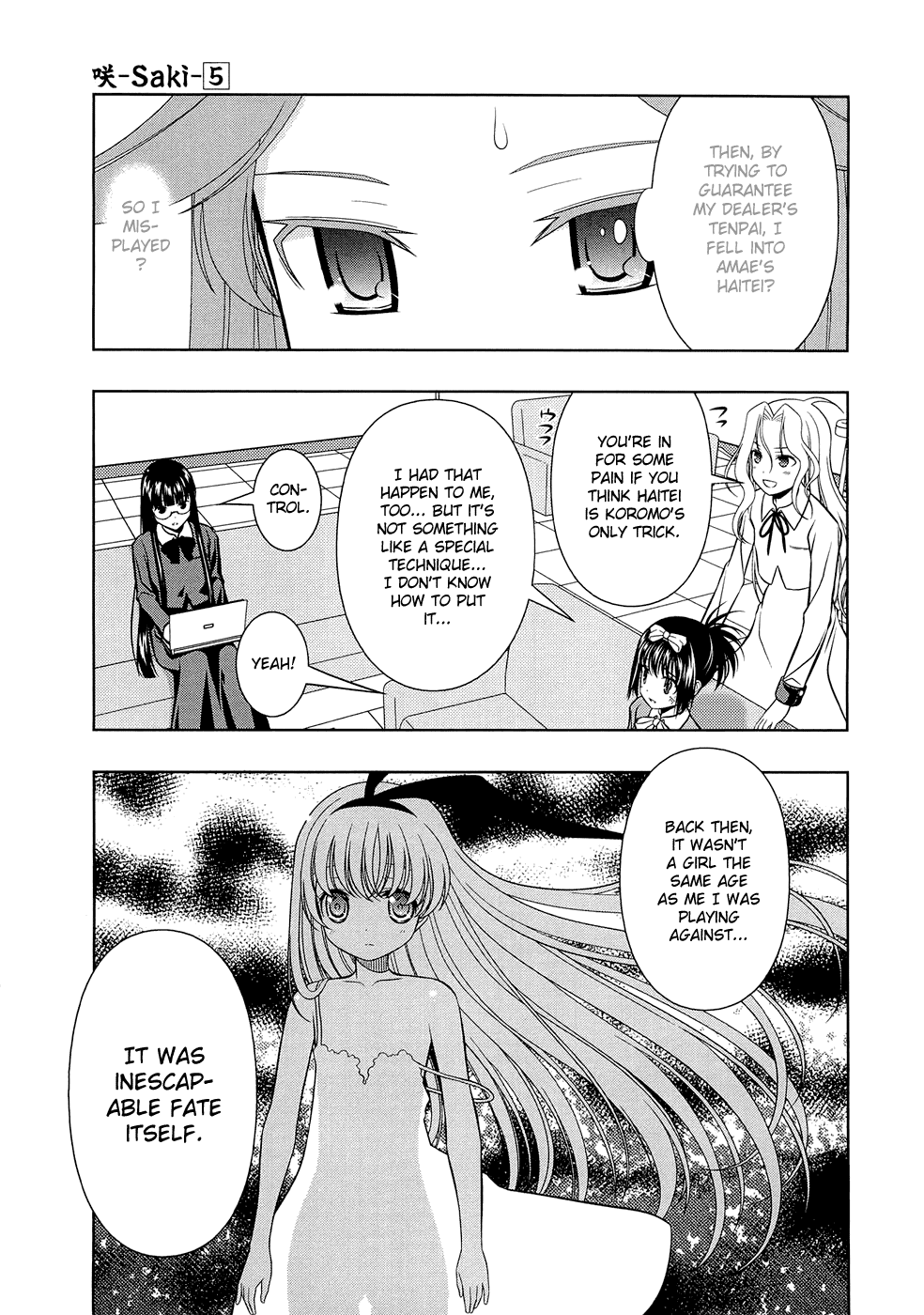 Saki Chapter 37 page 16 - Chapter 37: Haitei