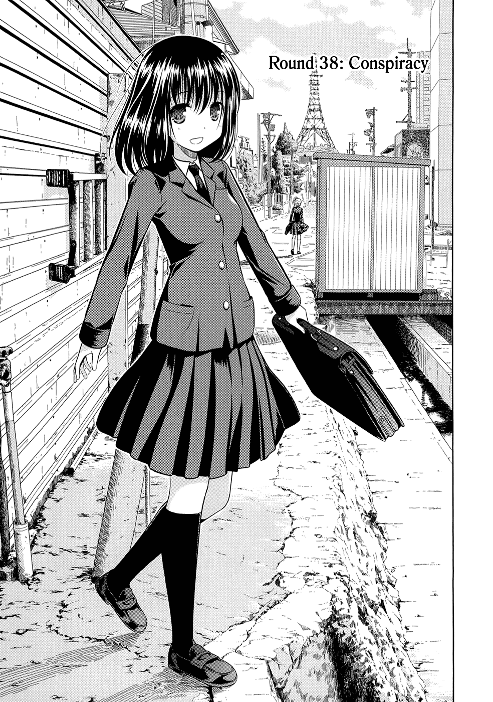 Saki Chapter 38 page 1 - Chapter 38: Conspiracy
