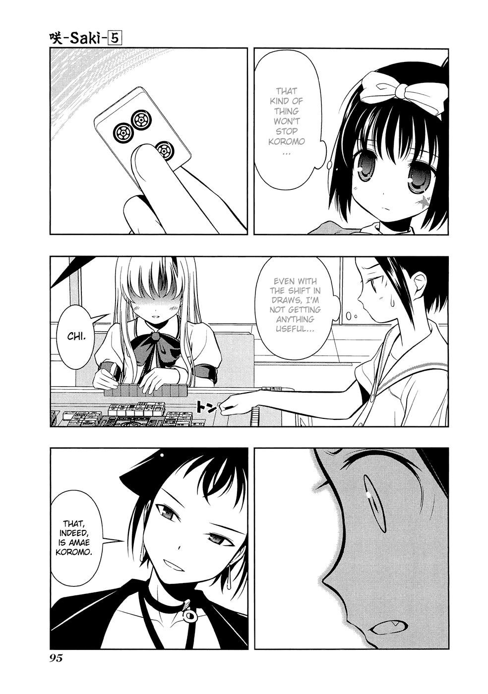 Saki Chapter 38 page 11 - Chapter 38: Conspiracy