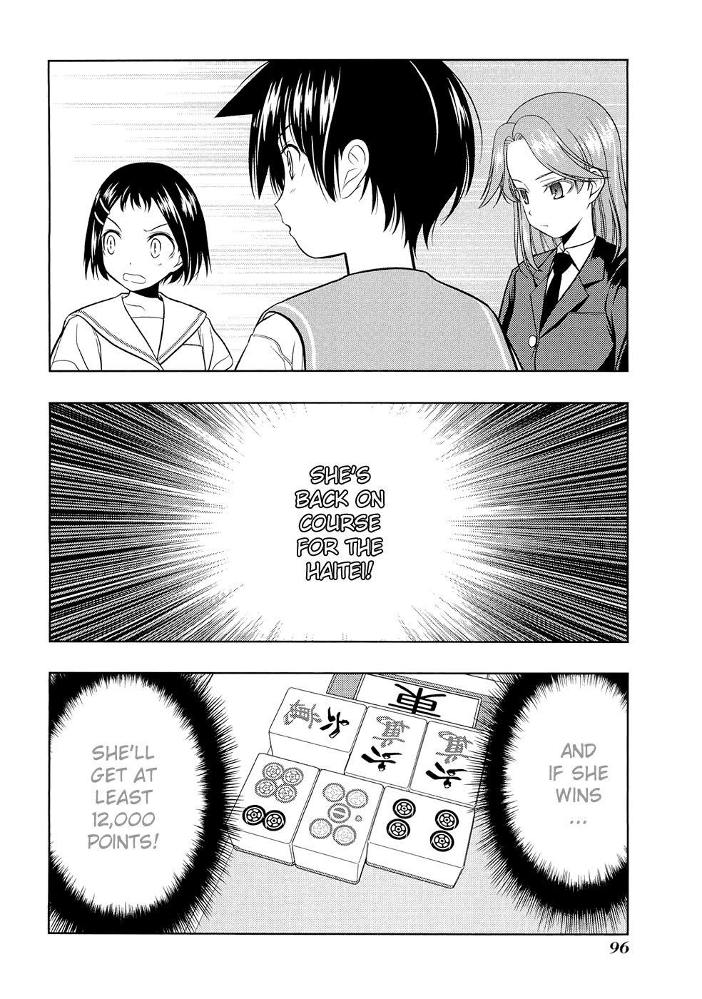 Saki Chapter 38 page 12 - Chapter 38: Conspiracy