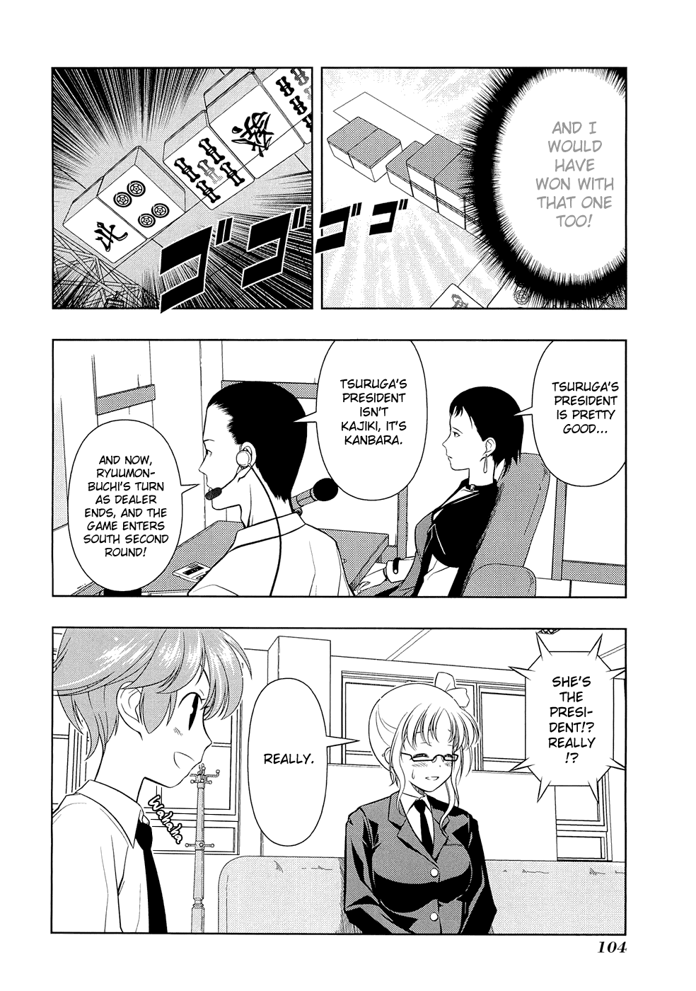 Saki Chapter 38 page 20 - Chapter 38: Conspiracy