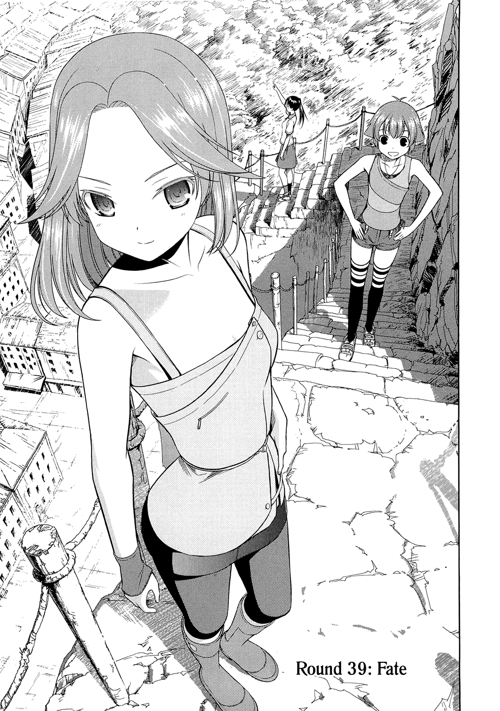 Saki Chapter 39 page 1 - Chapter 39: Fate