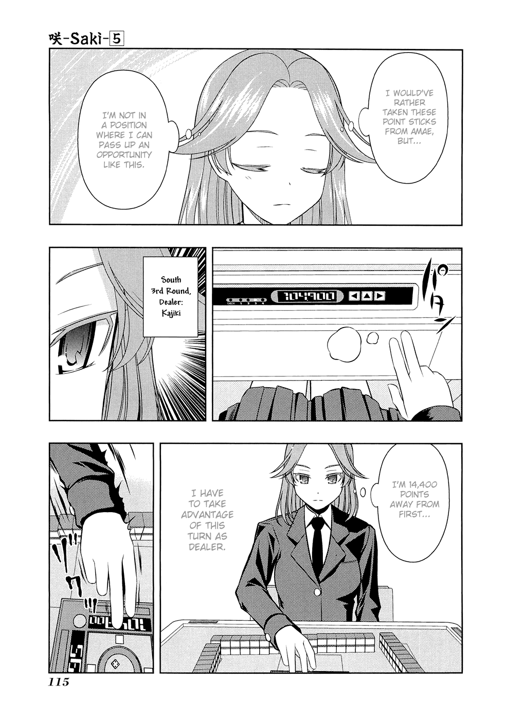 Saki Chapter 39 page 11 - Chapter 39: Fate