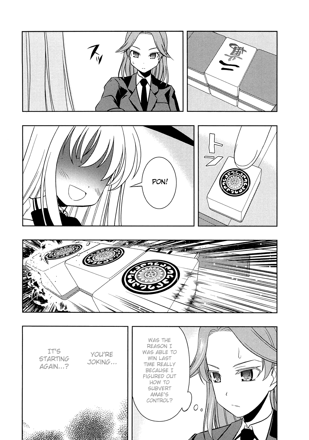 Saki Chapter 39 page 16 - Chapter 39: Fate