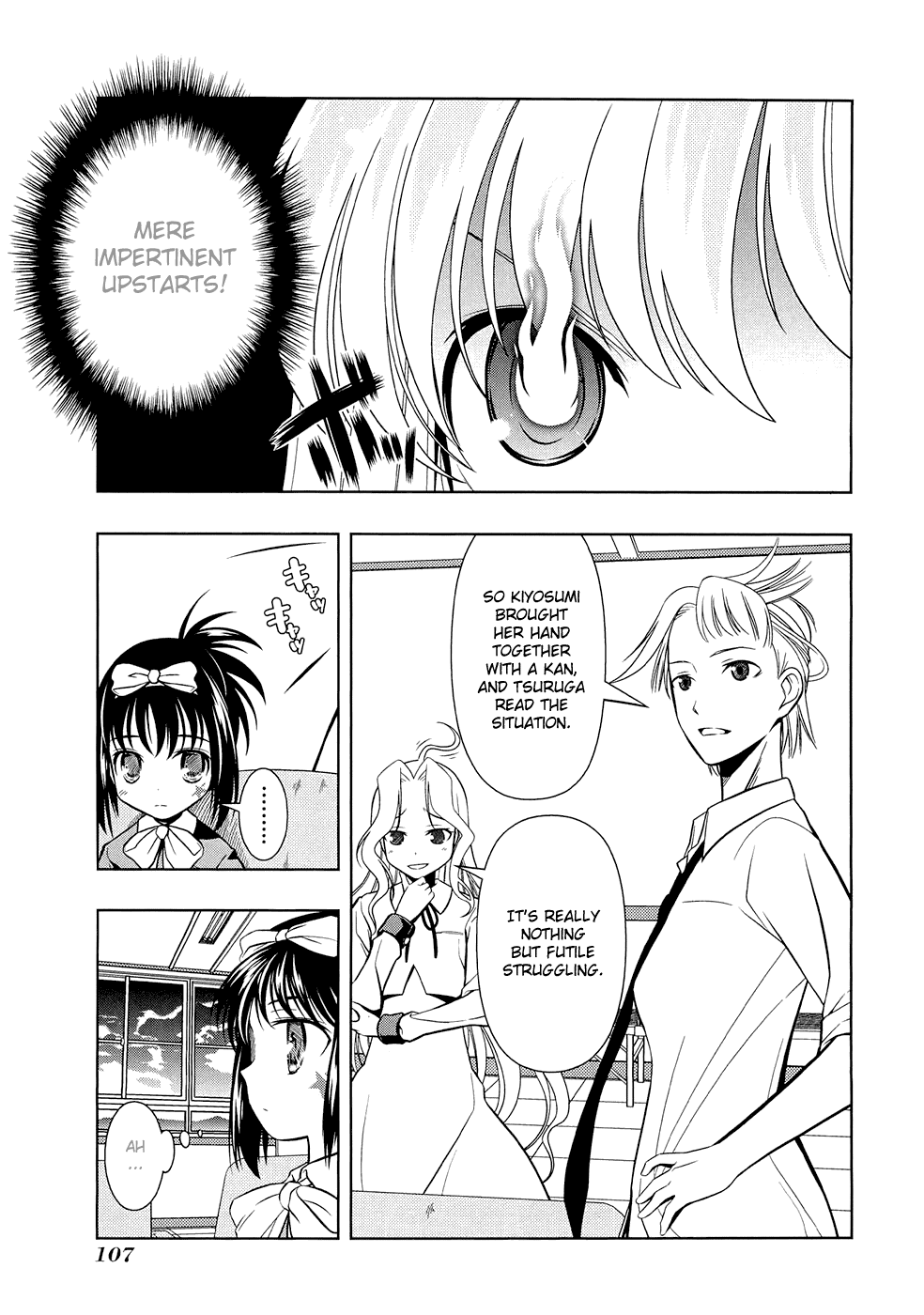 Saki Chapter 39 page 3 - Chapter 39: Fate
