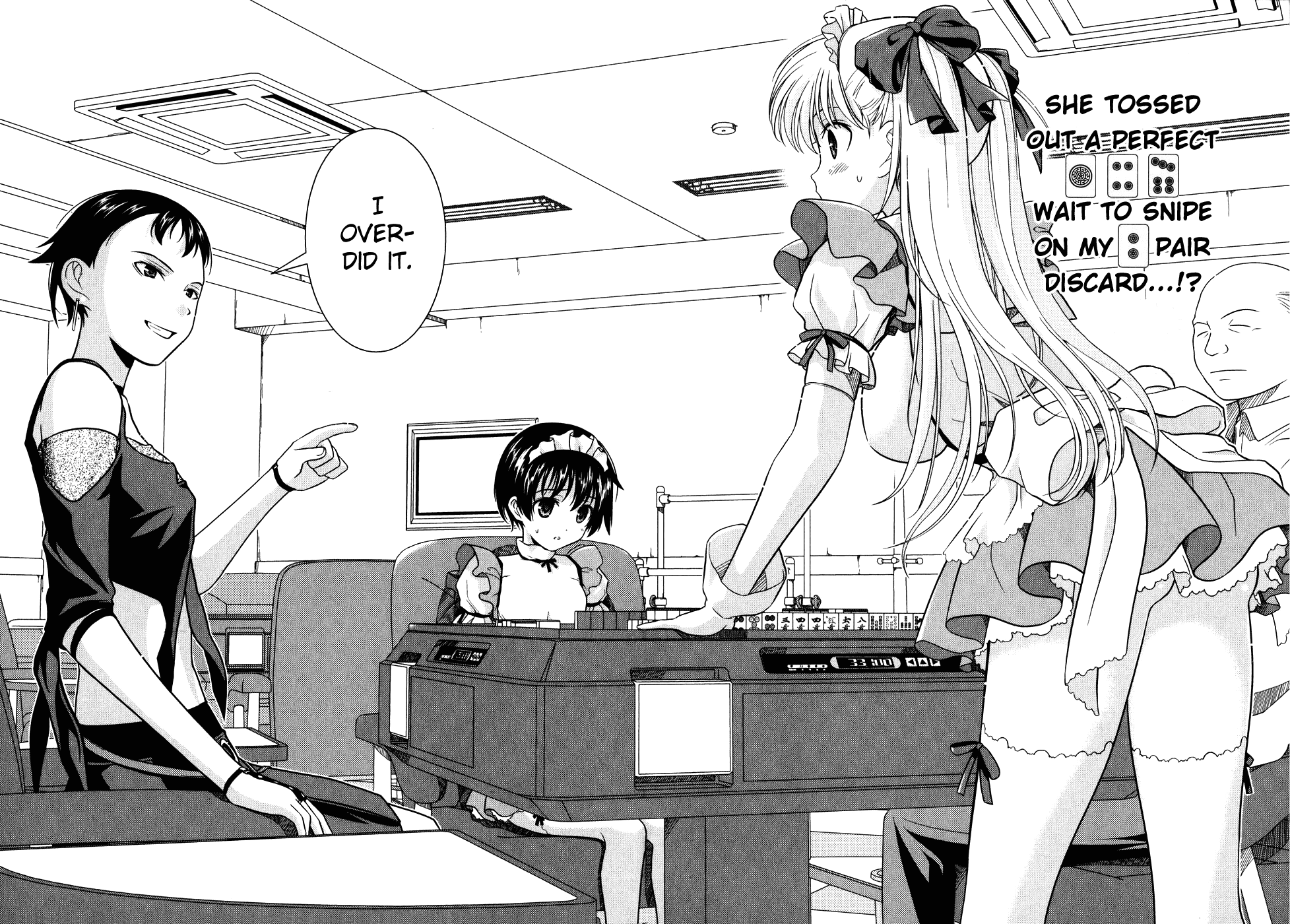Saki Chapter 4 page 14 - Chapter 4: Making Fun of