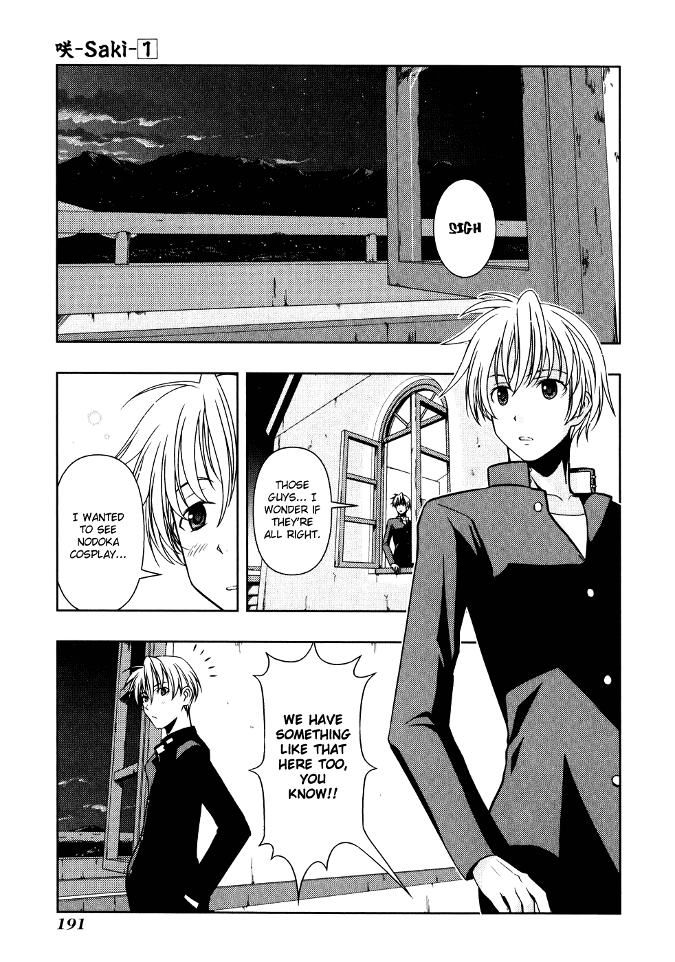 Saki Chapter 4 page 16 - Chapter 4: Making Fun of